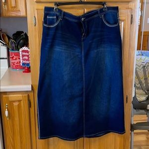 Jean skirt